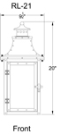 Royal 21 Drawings from Primo Lanterns.