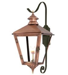 Primo Lanterns NW-22E Copper Nottoway 12 Wide 2 Light Outdoor Wall-Mounted  Lantern in Electric Configuration 